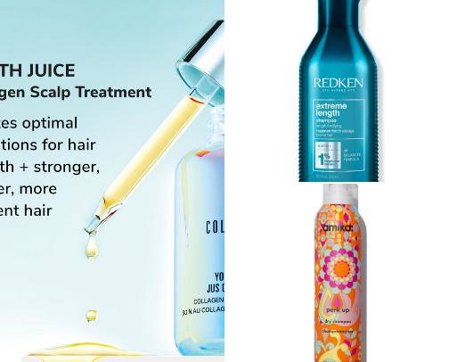 Hair Products🎀 cover photo collage