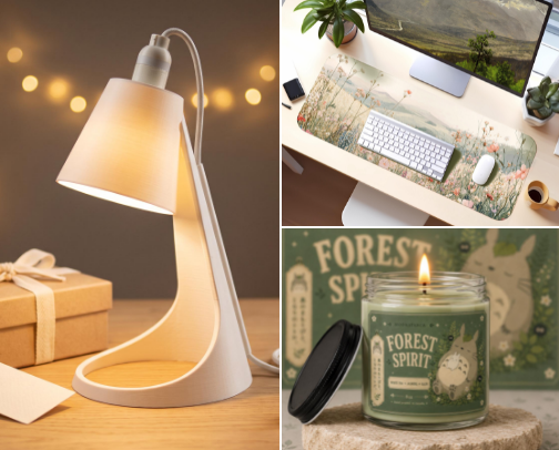 Little Things That Make Me Actually Want to Sit at My Desk cover photo collage