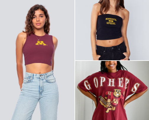 UMN Gameday Outfits cover photo collage