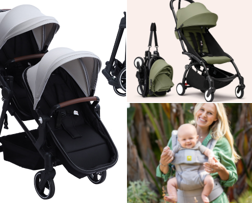 Travel with baby cover photo collage