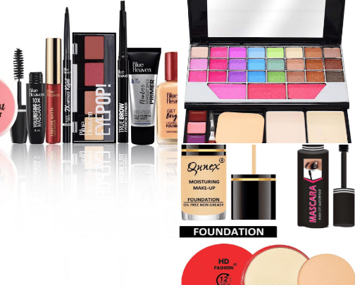 Make up cover photo collage