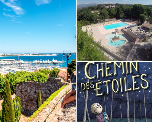 A hotel stay I’d love to come back to, Cinema Icons, Riviera Views & Relaxed Days by the Sea Cannes, France cover photo collage