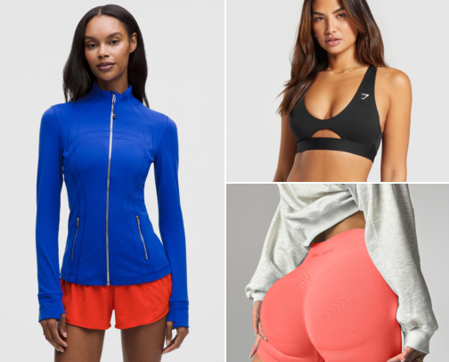 Activewear Faves for Hot Girls ✨ cover photo collage