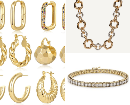 Jewelry inspo cover photo collage