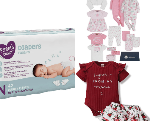 Baby products cover photo collage