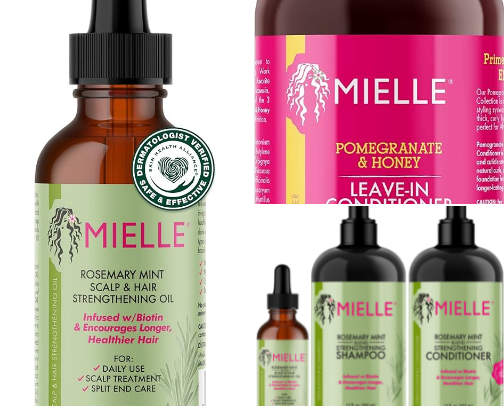 Hair care cover photo collage