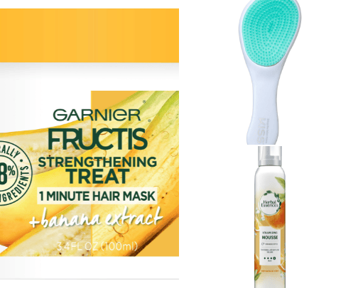 Hair care cover photo collage