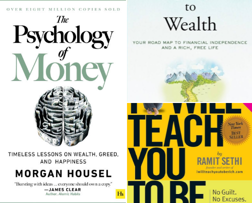 Best books for the financially focused cover photo collage