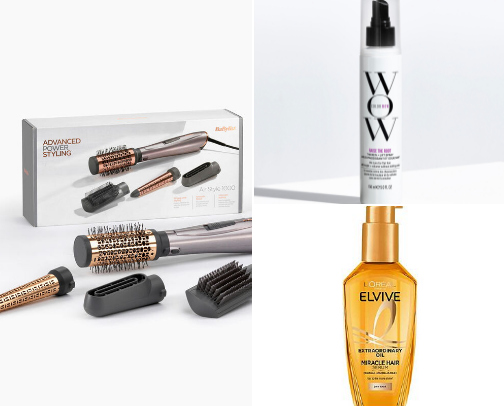 The Ultimate Blowout Routine 💨✨ cover photo collage