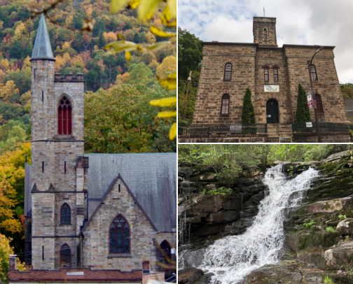Jim Thorpe, Pennsylvania cover photo collage