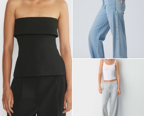 wardrobe staples cover photo collage
