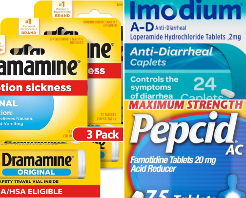 My Traveling Meds ON DECK! cover photo collage