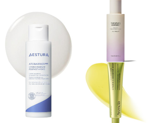 My CURRENT Gentle & Acne-Safe Morning Skincare Essentials✨ cover photo collage