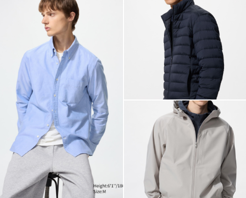 THE LIFETIMER CAPSULE: UNIQLO ESSENTIALS FOR THE MODERN MAN cover photo collage