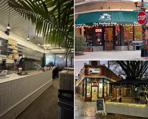 Must-try Chicago Cafes ☕️ cover photo collage