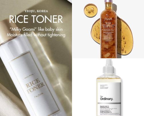 My Holy Grail Skincare Picks ✨ cover photo collage