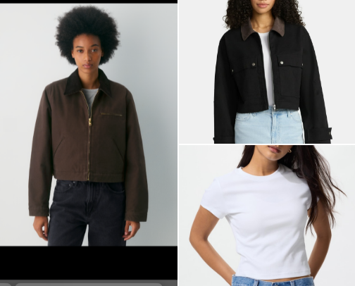 Closet staples cover photo collage