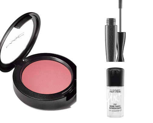 MAC Cosmetics cover photo collage