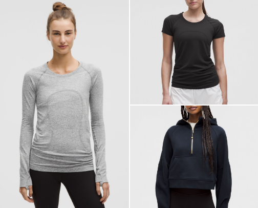 Lululemon cover photo collage