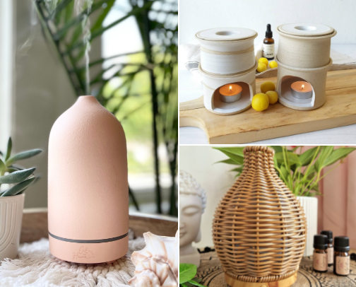 ​Self-Care and Relaxing Home Scents cover photo collage