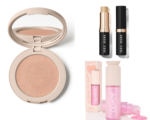 ADD SHIMMER AND SHINE TO THE FACE cover photo collage