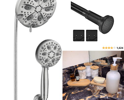 Bathroom finds🛀🏽 cover photo collage