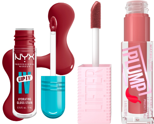 Hydrating lip gloss❤️‍🔥💋 cover photo collage