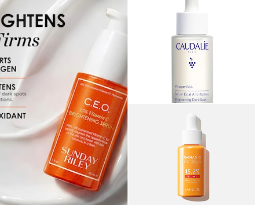 10 Best Brightening Serums at Sephora Based on Customer Reviews cover photo collage