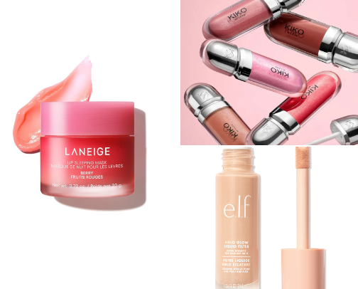 The glowy but still staying makeup routine cover photo collage