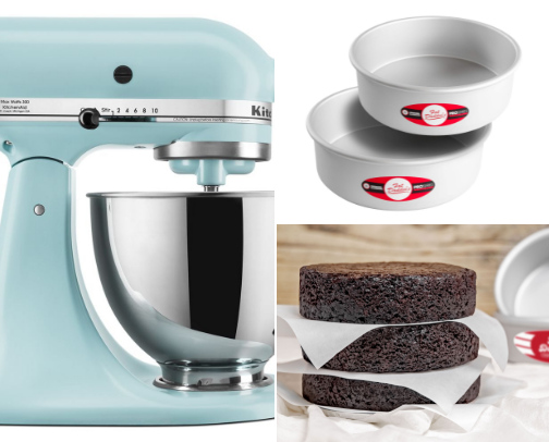 Starter Kit for the At-Home Baker: Essentials for Baking, Decorating & Displaying Your Creations cover photo collage