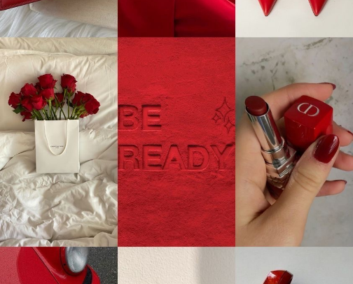 Todo al Rojo: Mis Prendas y Accesorios Favoritos cover photo collage