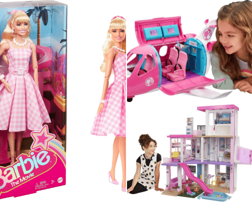 Christmas ideas for the little Barbie girls cover photo collage