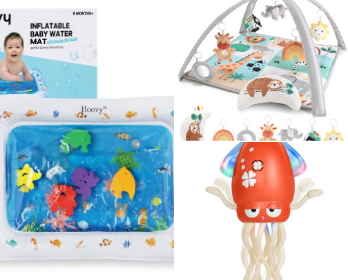 Tummy time favorites cover photo collage