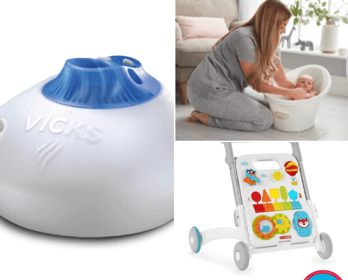 Baby products I use daily and love cover photo collage