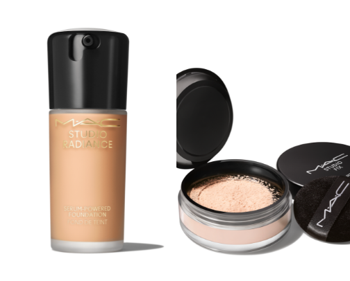 The Only MAC Base Products You Need: Foundations, Primers & Setting Powders cover photo collage