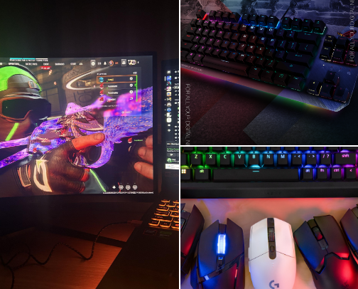 Ultimate Gaming Setup List (Aesthetic + Functional) cover photo collage
