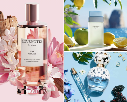 Smells like spring in a bottle✨ cover photo collage