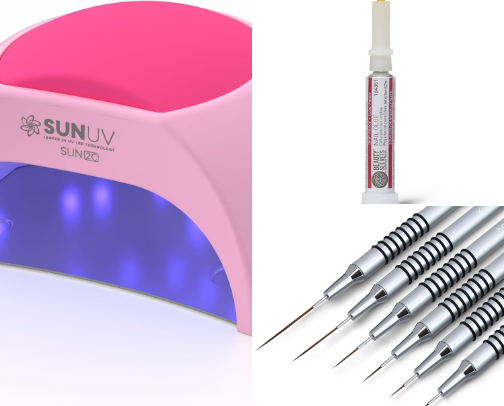 DIY Nail Salon cover photo collage