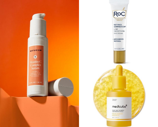 My healthy skin recs as a mid 30s momma >> cover photo collage