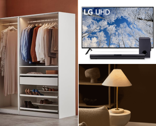 Home Appliances & Entertainment cover photo collage