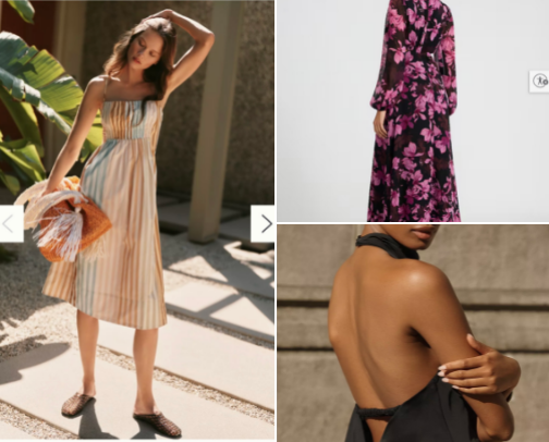 Summer Days In Dresses cover photo collage