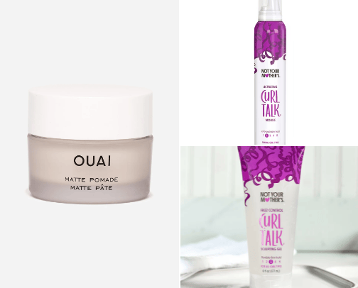 Hair Styling Products cover photo collage