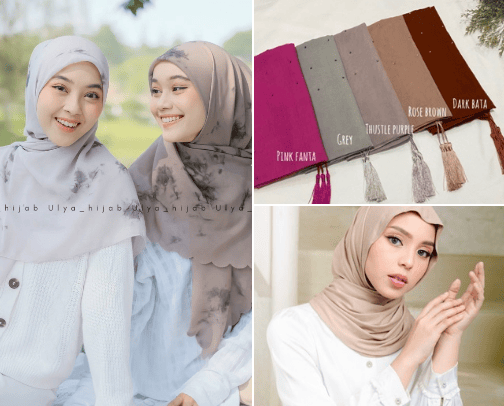Hijab cover photo collage