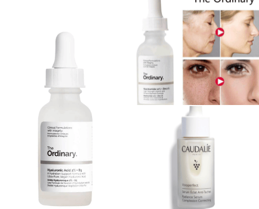 Skin care cover photo collage