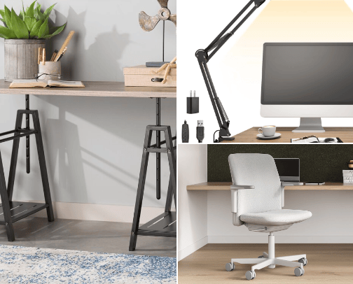 Home Office Comfort Essentials cover photo collage
