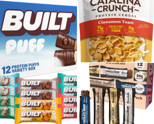 Protein Must Haves 💪🏼 cover photo collage