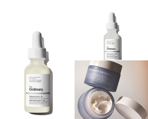 Dewy face beauty cover photo collage