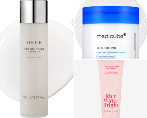 Skin Care Routine cover photo collage