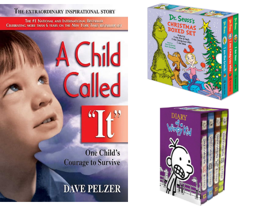 Books I've read throughout the years cover photo collage