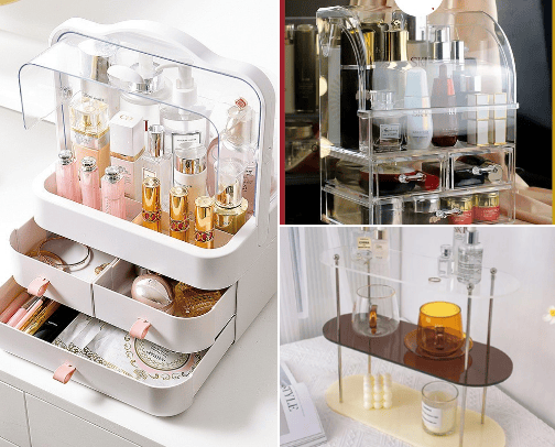 Home Organizer : Skincare, Cosmetics, and Perfumes cover photo collage